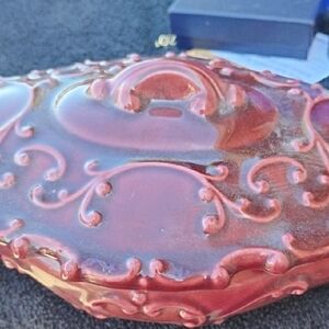 Ornate Red Decorative Box